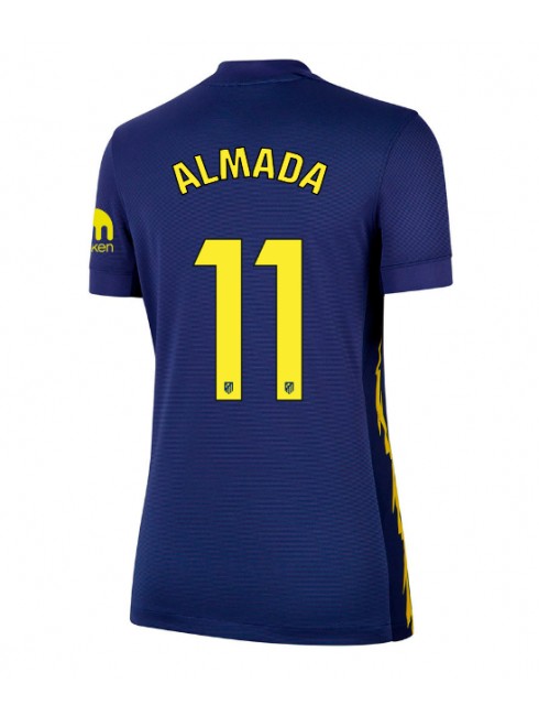 Atletico Madrid Thiago Almada #11 Replika Borta Kläder Dam 2025-26 Kortärmad Atletico Madrid Thiago Almada #11 Replika Borta Kläder Dam 2025-26 Kortärmad